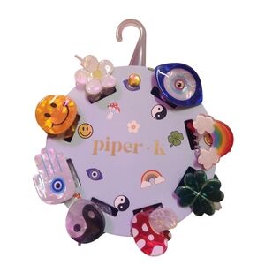 Piper K Whimsical Hair Clip Set